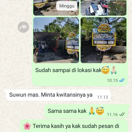 Pengiriman Papan Bunga Duka Ritz Carlton Kuningan
