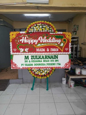 Papan Bunga di Ritz Carlton Kuningan
